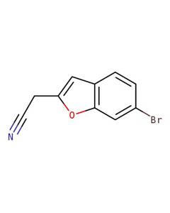 Astatech 2-(6-BROMOBENZOFURAN-3-YL)ACETONITRILE; 1G; Purity 95%; MDL-MFCD28411769